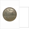 Medal commemorating Commodore Oliver Perry (1785-1819) and the battle of Lake Erie, 1813; reverse by Moritz Furst
