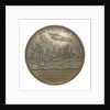 Medal commemorating Commodore Oliver Perry (1785-1819) and the battle of Lake Erie, 1813; reverse by Moritz Furst