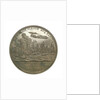 Medal commemorating Commander Jesse Elliott and the battle of Lake Erie, 1813; reverse by Moritz Furst