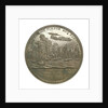 Medal commemorating Commander Jesse Elliott and the battle of Lake Erie, 1813; reverse by Moritz Furst