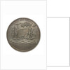 Medal commemorating Captain Lewis Warrington (1782-1851) and the action between USS 'Peacock' and HMS 'Epervier', 1814; reverse by Moritz Furst