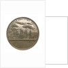 Medal commemorating Captain Robert Henley (1783-1828) and the Battle of Lake Champlain, 1814; reverse by Moritz Furst