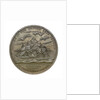 Medal commemorating Captain James Biddle and the action between USS 'Hornet' and HMS 'Penguin', 1815; reverse by Moritz Furst