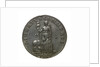 New York cent token; reverse by unknown