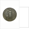 New York cent token; reverse by unknown