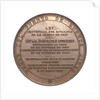 Medal commemorating the inauguration of the port of Buenos Aires; reverse by unknown