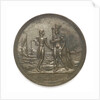 Medal commemorating the visit of Admiral François Ferdinand de Joinville (1818-1900) to Rio de Janeiro, 1838 by C.C. de Azevedo