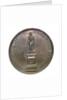 Commemorative medal depicting the Cochrane memorial at Valparaiso; obverse by Abraham Dubois