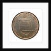 Medal commemorating Captain Prat and the Battle of Iquique, 1879; reverse by unknown
