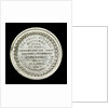Medal commemorating the action in Hampton Roads, 1862; reverse by unknown