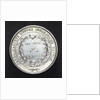 Medal commemorating L.J.R. Agassiz, explorer and zoologist; reverse by W. Barber