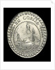 Commemorative medal depicting the Port of Cobija; obverse by unknown