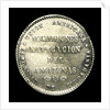 Medal commemorating the navigation of the Amazon, 1865; reverse by unknown
