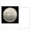 Medal depicting the naval monument at Valparaiso; reverse by unknown