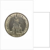 Medal depicting the naval monument at Valparaiso; obverse by unknown