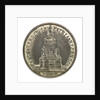 Medal depicting the naval monument at Valparaiso; obverse by unknown