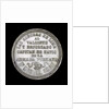 Medal commemorating the action off Iquique, 1879; reverse by R. Britten