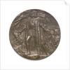 Medal commemorating Christopher Columbus (1451-1506) and the discovery of America, 1492; obverse by C.E. Barber
