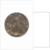 Medal commemorating Christopher Columbus (1451-1506) and the discovery of America, 1492; obverse by C.E. Barber