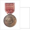 Medal commemorating the 150th anniversary of the capture of Louisbourg, 1895; obverse by Tiffany & Co.