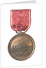 Medal commemorating the 150th anniversary of the capture of Louisbourg, 1895; reverse by Tiffany & Co.
