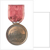 Medal commemorating the 150th anniversary of the capture of Louisbourg, 1895; reverse by Tiffany & Co.