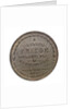 Token commemorating HMS 'Jersey'; reverse by unknown