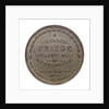 Token commemorating HMS 'Jersey'; reverse by unknown