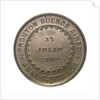 Medal commemorating the national subscription for the torpedo boat 'Rosales'; reverse by unknown