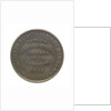 Medal commemorating the Battalion of Marine Artillery; the blessing of the Flag; reverse by G.R.