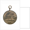 Patriotic subsciption medal depicting the arms of Entre Rios; reverse by B. Orzali & Co.
