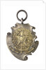 Commemorative badge; To the Brazilian Fleet from the Argentina Fleet; obverse by Bellagamba