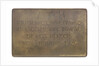 Medal commemorating the centenary of the naval action of Los Pozos, 1926; reverse by C. Rossi