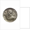 Commemorative medal depicting Captain V. E. Lavarello; obverse by Cardinal Francisco Jimenez de Cisneros Ximenes