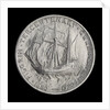 Coin commemorating the Pilgrim Tercentenary celebration, 1920; reverse by unknown