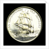 Medal commemorating the USS 'Constitution'; reverse by Heraldic Art