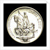 Medal commemorating the bicentennial of St Louis, 1964; obverse by Heraldic Art