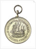 Token commemorating the 400th anniversary of the discovery of America, 1892; reverse by unknown