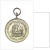 Token commemorating the 400th anniversary of the discovery of America, 1892; reverse by unknown