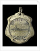 Badge commemorating the hoisting of the flag on the Rosario gunboat; obverse by C. Rossi