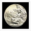 Ingot commemorating the inauguration of the free commercial port of La Plata, 1910; obverse by J. J. Gottuzzo & Ca.