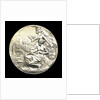 Ingot commemorating the inauguration of the free commercial port of La Plata, 1910; obverse by J. J. Gottuzzo & Ca.