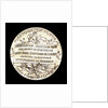 Ingot commemorating the inauguration of the free commercial port of La Plata, 1910; reverse by J. J. Gottuzzo & Ca.
