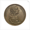 Commemorative medal depicting Edmund Halley (1656-1742); obverse by J.A. Dassier