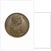 Commemorative medal depicting Edmund Halley (1656-1742); obverse by J.A. Dassier