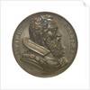 Commemorative medal depicting Galilaeo Galilei (1564-1642); obverse by R. Cayrard