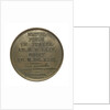 Commemorative medal depicting Galilaeo Galilei (1564-1642); reverse by R. Cayrard