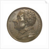 Commemorative medal depicting Joseph Louis La Grange (1735-1813); obverse by Donadio