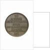 Commemorative medal depicting Joseph Louis La Grange (1735-1813); reverse by Donadio