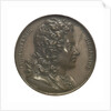 Commemorative medal depicting Christian Huygens (1629-95); obverse by Henrionnet